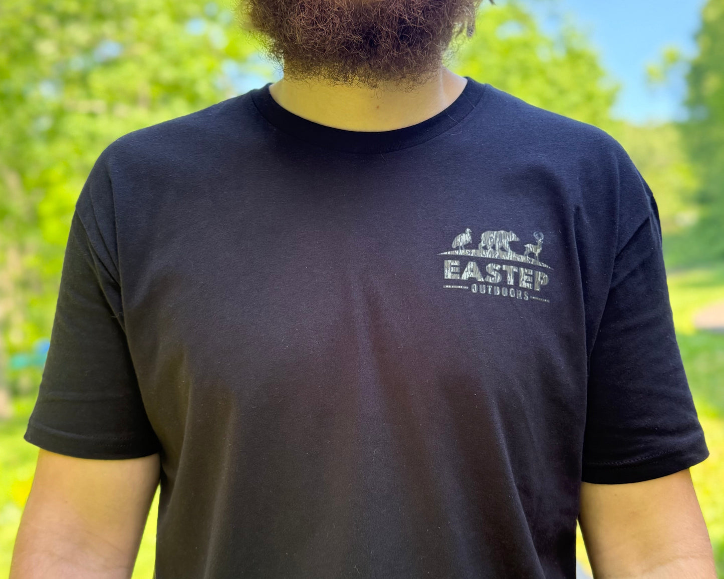 Blackout Mossy Oak Bottomland Tee